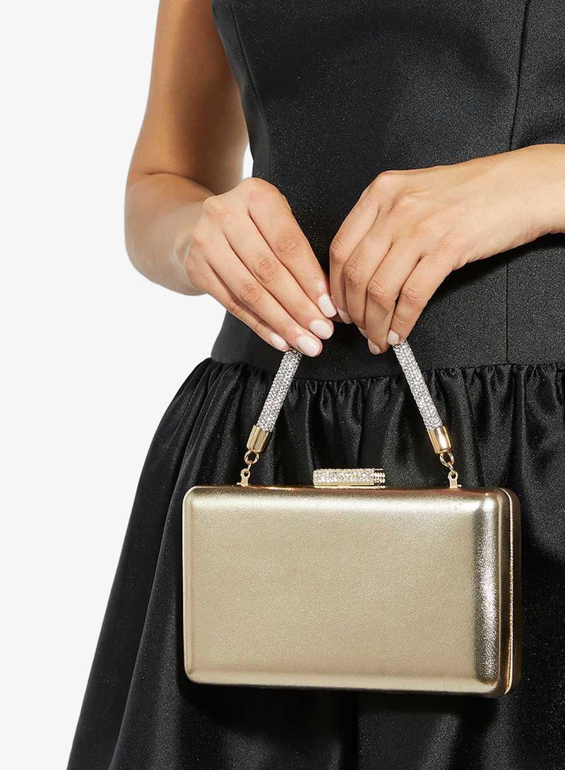 Dune London Diamante Handle Evening Bag - Image 2